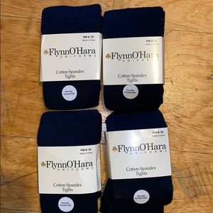 4 pair New Flynn O’ Hara uniform tights